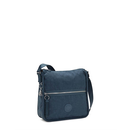 Bolsas Kipling Oswin Shoulder Bag Azul Marino Grises | MX 2161XY